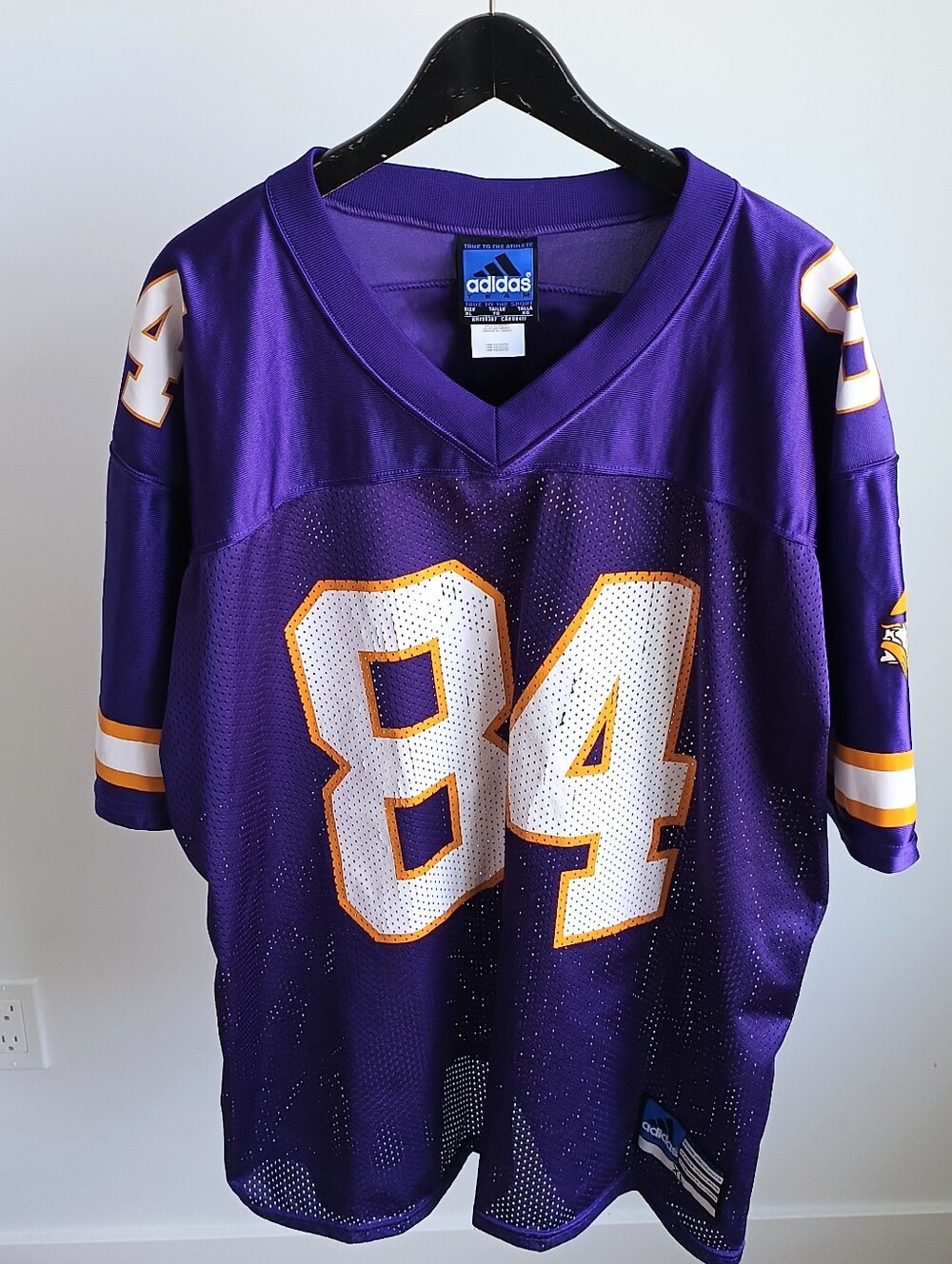 Adidas Y2K Minnesota Vikings Randy Moss Jersey XL